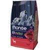 Monge BWild Puppy e Junior al Cervo per Cani - Sacco da 12 kg