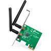 TP-Link Scheda PCIe Wifi N 300Mbps tecnologia MIMO TP-Link TL-WN881N