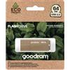 Goodram Pendrive GoodRAM 64GB UME3 GREEN USB 3.0 - retail blister