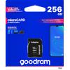 Goodram microSD 256GB CARD class 10 UHS I + adapter - retail blister