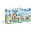 Konix Pacchetto di accessori da gioco Konix One Piece Gamer per Nintendo Switch e Switch OLED - Custodia protettiva - Controller cablato