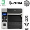 ZEBRA Stampante Zebra ZT620TT 203DPI GIGA ETHERNET Wifi SERIALE USB Bluetooth DISPLAY A COLORI - ZT62062-T0E0100
