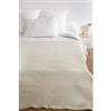 Poyet Motte Made In France Poyet Motte AUBISQUE Cover Lana Naturale Sbiancato, Lana, Naturel blanchi, 260 x 240 cm