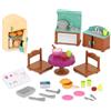 Li'L Woodzeez - Set cucina country - Playset cucina - Mobili per bambole - Accessori per casette da gioco - Playset per bambini - 3 anni +