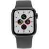 Apple Watch Series 5 GPS + Cellular 40mm alluminio grigio cinturino Sport nero | ottimo | grade A