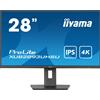 iiyama ProLite Monitor PC 71.1 cm (28") 3840 x 2160 Pixel 4K Ultra HD LED Nero