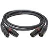 SUPRA EFF-I Coppia di cavi XLR di interconnessione analogica terminati custom