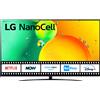 Lg NanoCell Serie NANO76 75NANO766QA 75 Pollici 4K Smart TV Blu 2022