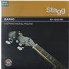 Stagg 16894 10-12-16-23-10 in nichel, Set di 5 Corde per Banjo