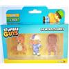 Diramix Stumble Guys Serie 1 3D Mini Figures 3-pack Boxing Roo Quarterback Amethyst Nyx