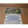 Adesivo Stickers Stemma New Jersey Garden State 467 LKC