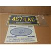 Adesivo Stickers Stemma New Jersey Garden State 467 LKC D'epoca