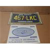 Adesivo Stickers Stemma New Jersey Garden State 467 LKC