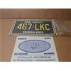 Adesivo Stickers Stemma New Jersey Garden State 467 LKC