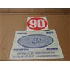 Adesivo Stickers Stemma Logo Et3 D'epoca