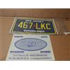 Adesivo Stickers Stemma New Jersey Garden State 467 LKC