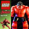 LEGO ⭐ LEGO Red Hulk sh370 Minifigure Hulk Marvel sh0370 Avengers Super Heroes 76078