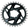 Sram Plato X-sync2 Eagle DM 6mm Offset 32d Gris Lu, Piatti. Unisex Adulto, Nero, Taglia Unica