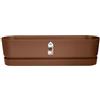 Elho Greenville Trough Long 70 - Fioriera per Esterno - Ø 69.0 x H 18.5 cm - Marrone/Ginger Brown