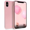 MyGadget Soft Case per Apple iPhone XS Max - Custodia Ultra Morbida e Rigida - Cover Silicone Resistente - Cassa Protettiva Antiurto graffio - Rosa