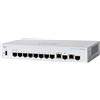 Cisco Business Managed Switch CBS350-8S-E-2G | 8 porte SFP da 1G | 2 combinate da 1G | Garanzia hardware limitata a vita (CBS350-8S-E-2G-EU)