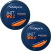FEI FAN Cera Con Effetto Opaco, Matt Wax, Cera Per Capelli Uomo Professionale, Per Capelli Più Scolpiti e Definiti, ON HAIR 100ml (2 Unità)