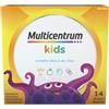 Multicentrum Baby Kids Integratore Multivitaminico Multiminerale Vitamine/Ferro/Calcio Bimbi 3Anni+ 14 Bustine