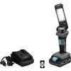 Cecotec Luce da lavoro senza cavi CecoRaptor Perfect WorkLight 2020 Advance. 20 V e 2000 mAh, 5 W, frontale 300 lm + laterale 250 lm, multicolore