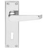 Carlisle Brass Carlisle CBV30CP/BP - Maniglia per porta in ottone, cromato lucido