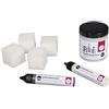 Rayher 34202000 creativo della pasta di cemento, 1 Paste 250 ML,2 macchia 25 ML, scatola 1set