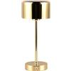 RL LIVE YOUR LIGHT Reality Leuchten Jeff R59151103 - Lampada da tavolo a LED, in ottone lucido, con LED da 1,5 Watt, 4 ingressi touch