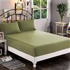 Elegant Comfort 1500, Lenzuolo con angoli profondi (40,64 cm), di qualità alberghiera, in morbida microfibra, resistente alle pieghe e allo sbiadimento, per letto California king size, verde salvia