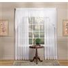 Today's Curtain Emelia - Pannello in voile originale, 160 cm, bianco, 152 x 160 cm