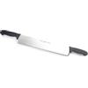 Lacor - 39101 - Coltello Formaggio, Coltello da Formaggio, Coltello Taglia Formaggio Professionale, Lama Dritta, Acciaio Inox, Manico Ergonomico, 40 cm