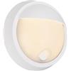 BRILONER - Lampada da parete LED a batteria con touch, dimmerabile, timer 15 min, lampada da esterno, applique da esterno, faretto LED da esterno, luce da esterno, applique da esterno, 17x7 cm, bianco