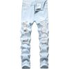 Generico Jeans Jeans Uomo Slim Fit Strappati Jeans Ragazzo 16 Anni Jeans Bootcut Uomo A Vita Alta Pantaloni Alta visibilità Uomo Elasticizzati Pantaloncini Lavoro Uomo Estivi