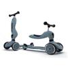SCOOT AND RIDE SCOOTANDRIDE HIGHWAYKICK TRICICLO 2 IN 1 BLU ACCIAIO