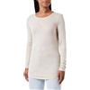 Sisley Maglietta L/S 3fd4l119s T-Shirt, Beige Chiaro 3A6, S Donna