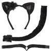 W WIDMANN MILANO Party Fashion - Set costume da gatto per adulti, accessori per carnevale, cosplay