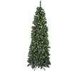 Vacchetti ALBERO DI NATALE SLIM ARTIFICIALE VERDE DECORAZIONE 1217 RAMI H 240 VETTORE