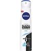 NIVEA Black & White Invisible Pure Spray Antitraspirante per donne 250 ml