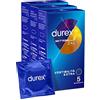 Durex Settebello XXL Preservativi Extra Large (60 mm), 3 confezioni, 15 Profilattici, vestibilità Large