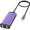 IVSHOWCO Adattatore da Lightning a Ethernet 1000 Mbps, IVSHOWCO 2 in 1 per iPhone iPad a RJ45 Ethernet LAN adattatore di rete con porta di ricarica, 1 Gigabit ad alta velocità, Plug and Play