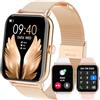 Betatree Smartwatch Donna Uomo con Chiamate e Notifiche Whatsapp, 1,85 Orologio Digitale Fitness Contapassi,120+ modalità Sportivo Smart Watch con Monitor Sonno/Cardiofrequenzimetro per iOS Android
