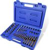 CCLIFE 49pcs Set di chiavi a bussola Antifurto Estrattore di bulloni Danneggiato Estrattore di dadi Materiale Cr-Mo 8-19mm