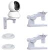 TEKCAM Supporto da Parete/Soffitto Compatibile con Tp-Link Tapo C200/C210/C220/Tc70/C225/C211, Kasa Ec70/Kc410s Telecamera, 2 Pezzi Staffa Montaggio con Angolo Regolabile, Rotazione di 180 Gradi