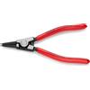 KNIPEX Pinza per anelli di sicurezza per anelli di presa su alberi rivestiti in resina sintetica 140 mm, 46 11 G3