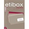ETIBOX 100325-800 etichette adesive bianche 105 x 74 mm, 100 fogli A4.