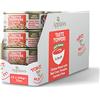 Applaws 100% Cibo Umido per Cani Naturale, Petto di Pollo con Fegato di Manzo in Brodo per Cani Adulti - Confezione da 12 lattine da 156 g