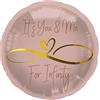 Folat 67947 Palloncino foil Infinity Love - 45 cm